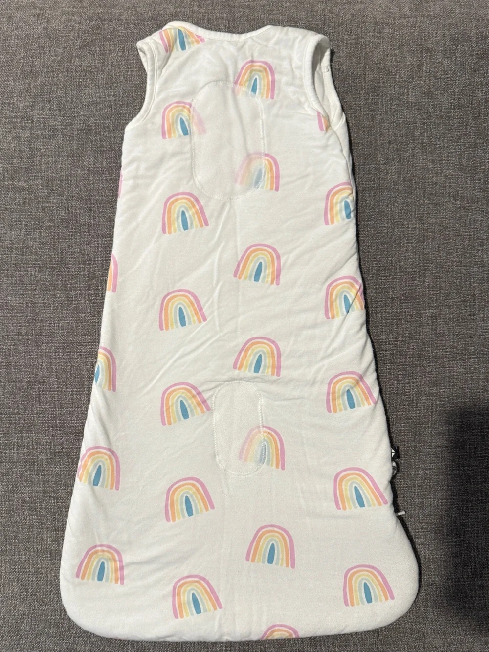 Kyte Baby Bamboo Sleep Sack with Pastel Rainbow Print XS TOG 1.0